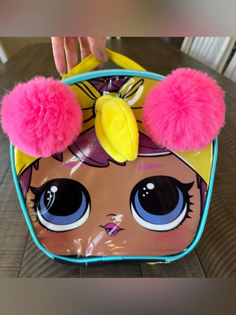 L.O.L. Surprise! Lunch Bag L.O.L. Surprise Pink Pom Pom’s School Snack/Lunch Box